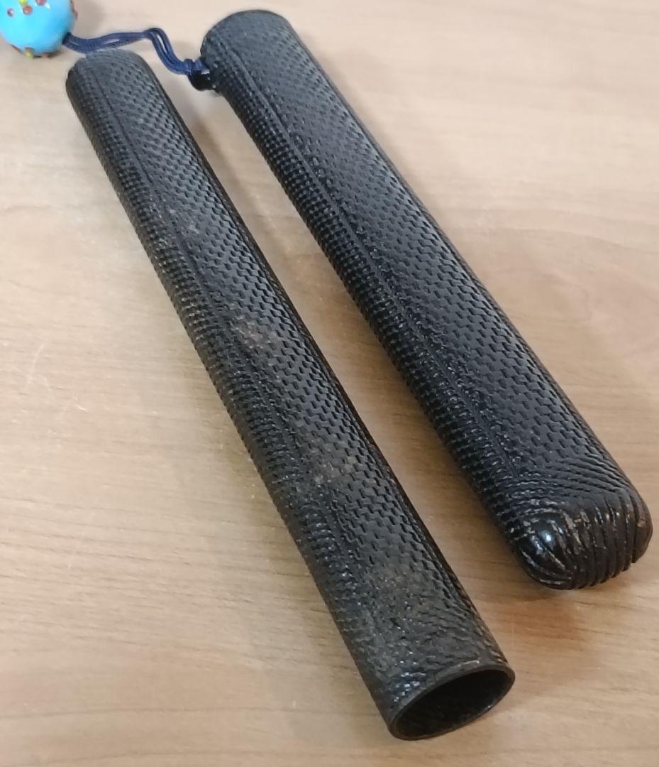 【提物①】煙管 煙草入れ かます 煙草入れ 蜻蛉玉 骨董 喫煙具 時代物