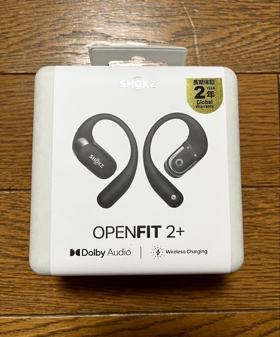 【新品未開封】＊ショックス＊OpenFit 2＋ （ブラック）