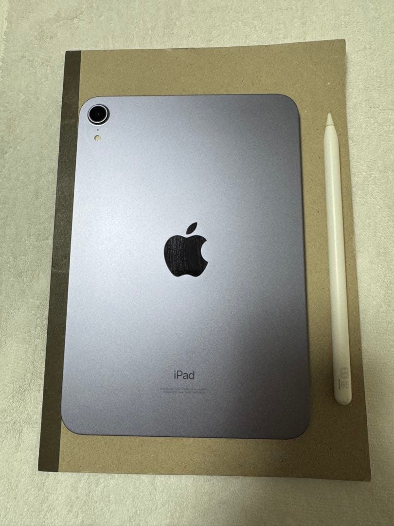 iPad mini 第6世代 パープル 64GB Apple Pencilセット
