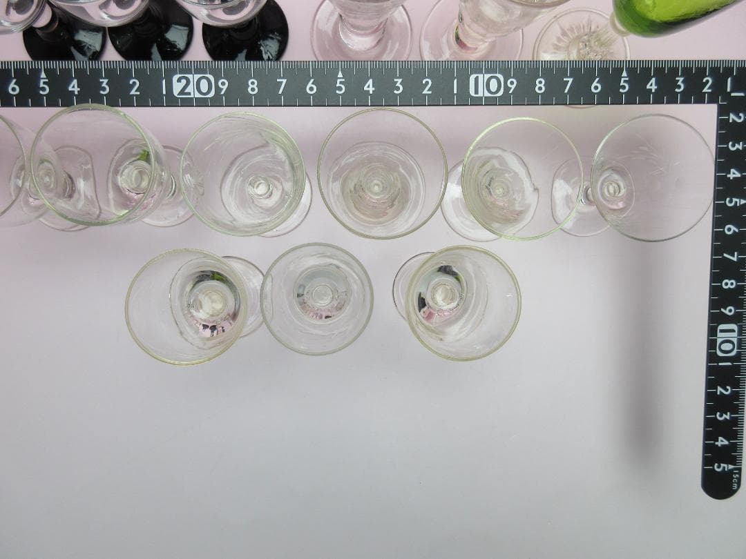 明治～大正 他 リキュールグラス まとめて B 70610