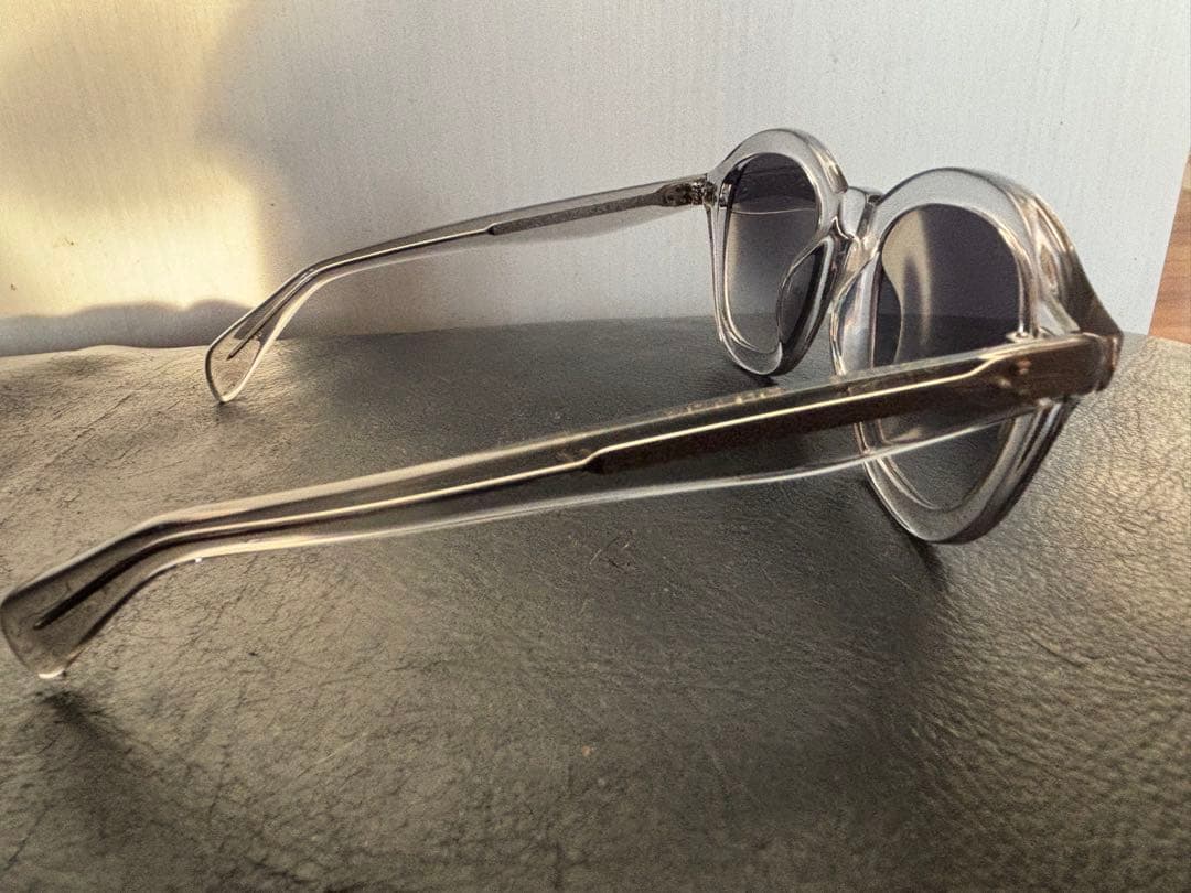 【美品】セリーヌクリア 太縁 ウェリントン メガネ サングラス