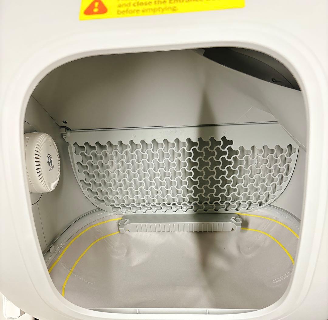 【Amicura】セルフクリーニング・自動パッキング猫用トイレボックス