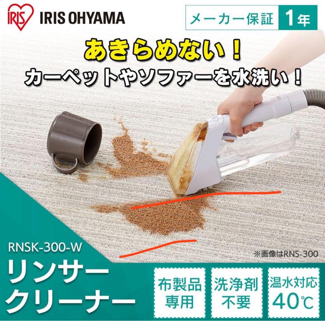 【新品未開封】RNSK-300-W リンサークリーナー リンサー洗浄機
