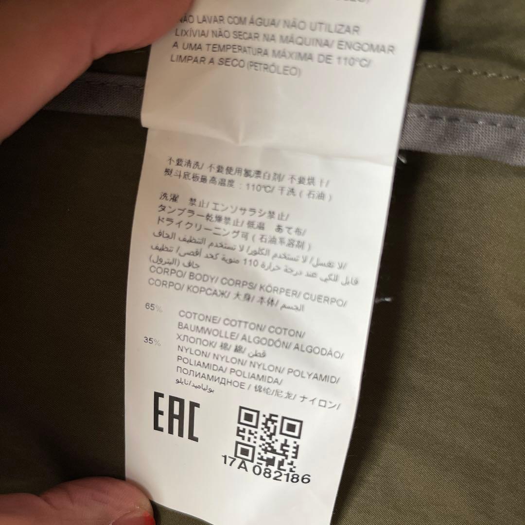 SUN⭐︎TATRAS フード付きモッズコート オリーブグリーン　Sサイズ