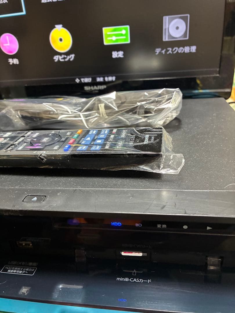 安心整備品　TOSHIBA ブルーレイレコーダー　DBR 4KZ400 完動品
