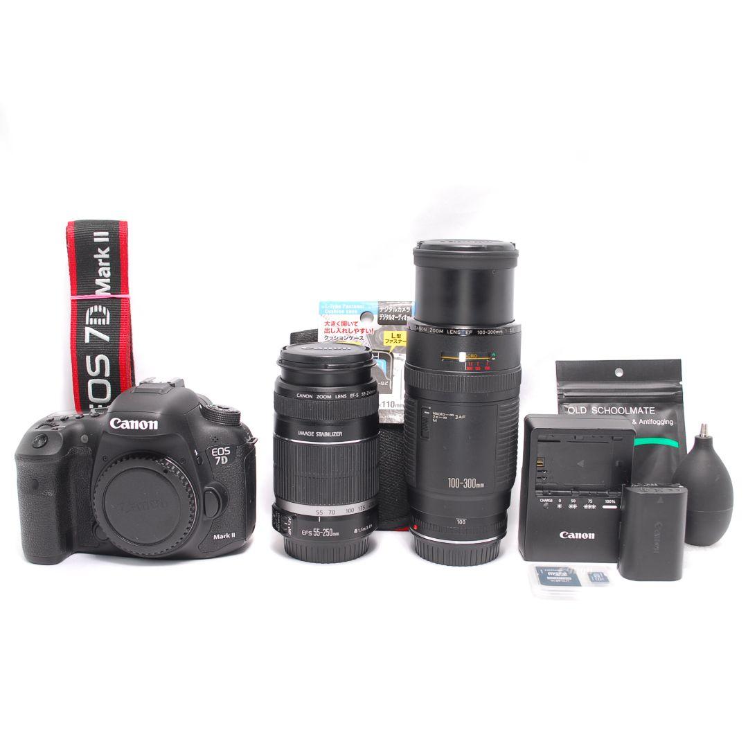 ❤即購入1000円OFF❤ Canon 7D Mark Ⅱ ダブル 望遠レンズ