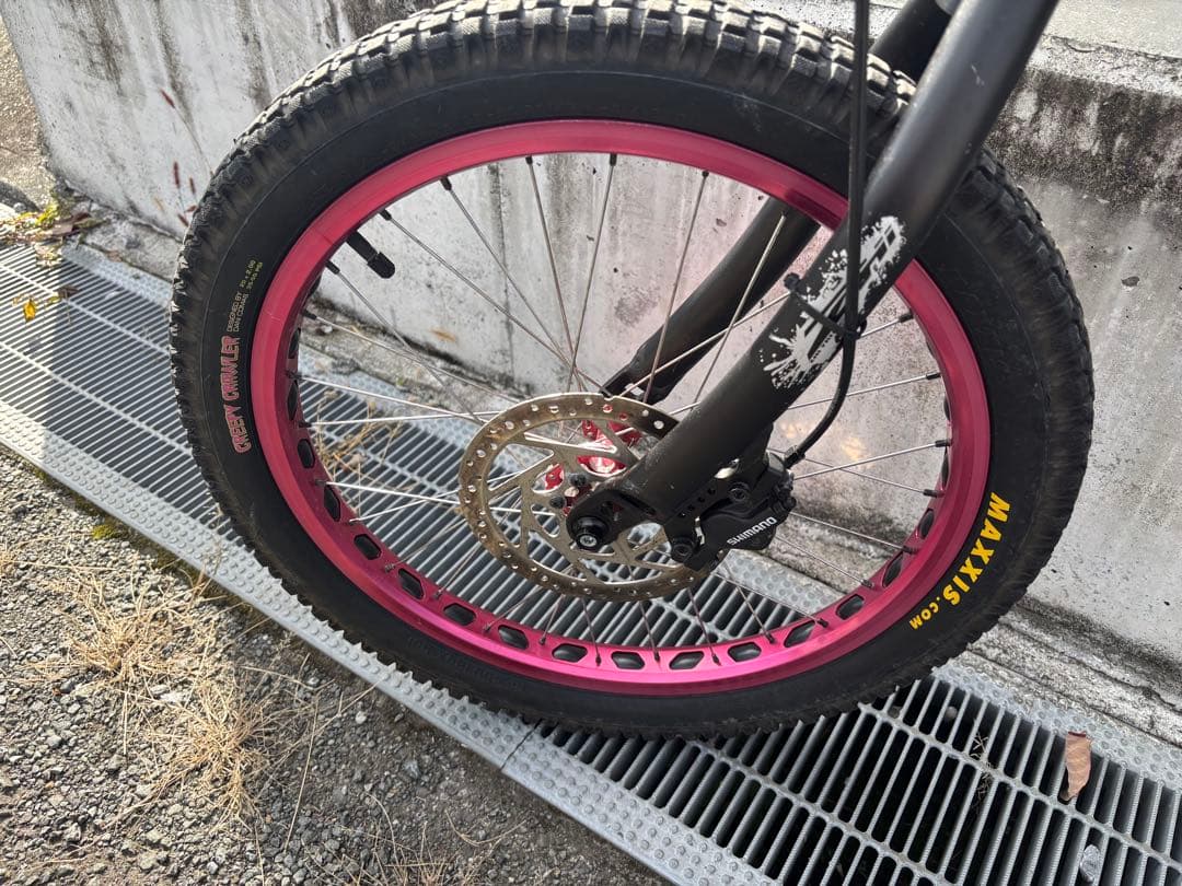 BIONIC　トライアル　２０インチ　　前後　油圧ブレーキ　中古　引き取りのみ