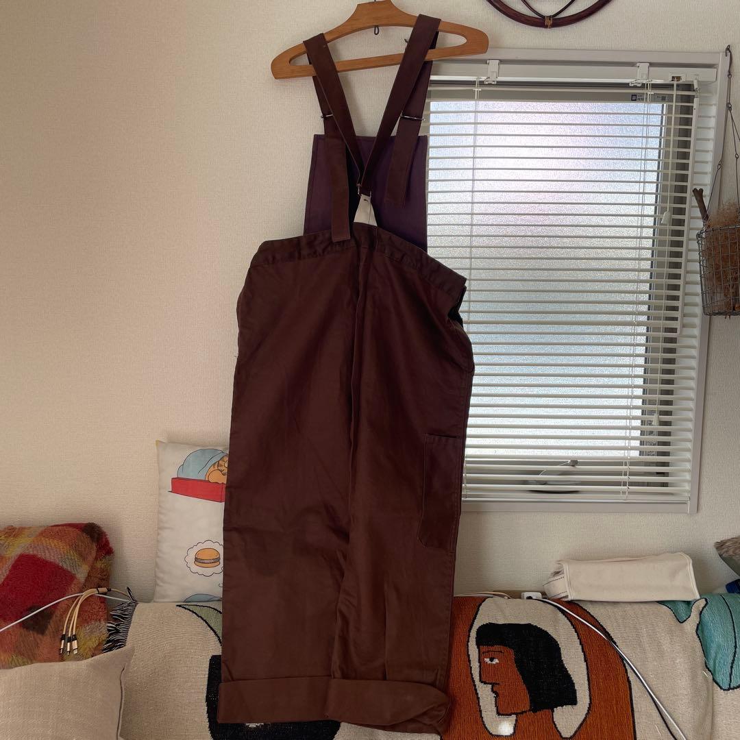 ベルギー軍　軍物　サロペット　オーバーオール