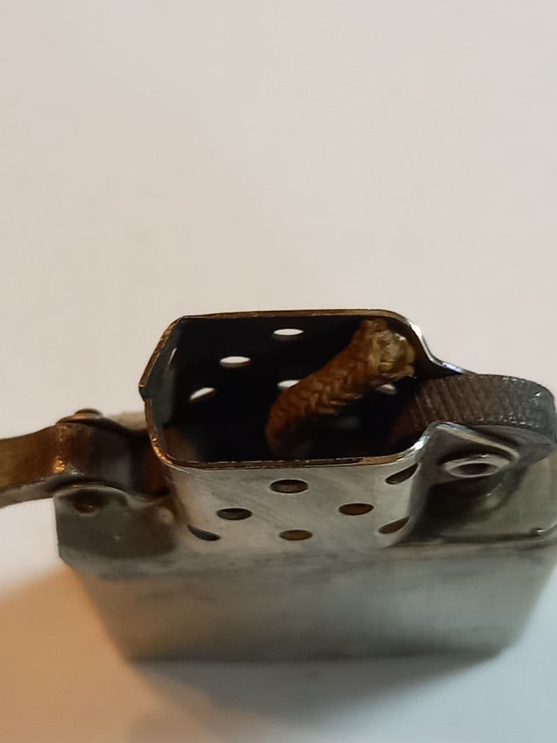 ZIPPO スターリングシルバー950 彫金 インサイドユニット希少 動作正常