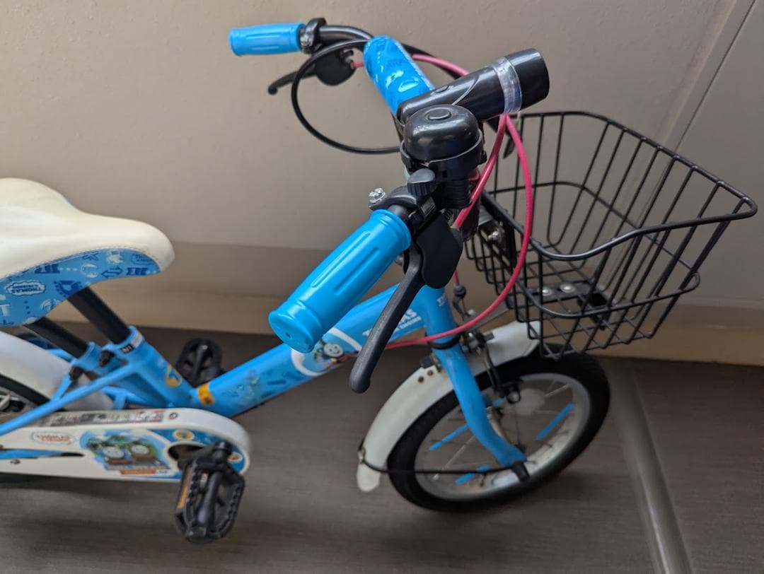 きかんしゃトーマス ブルー 14型 子供用自転車