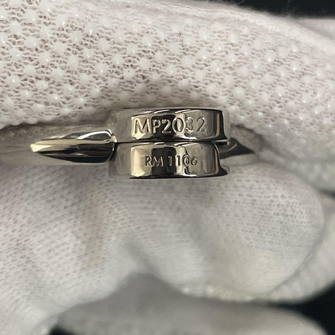 確実正規品　美品　ルイヴィトン　ブローチ　フープ型　MP2032 シルバー