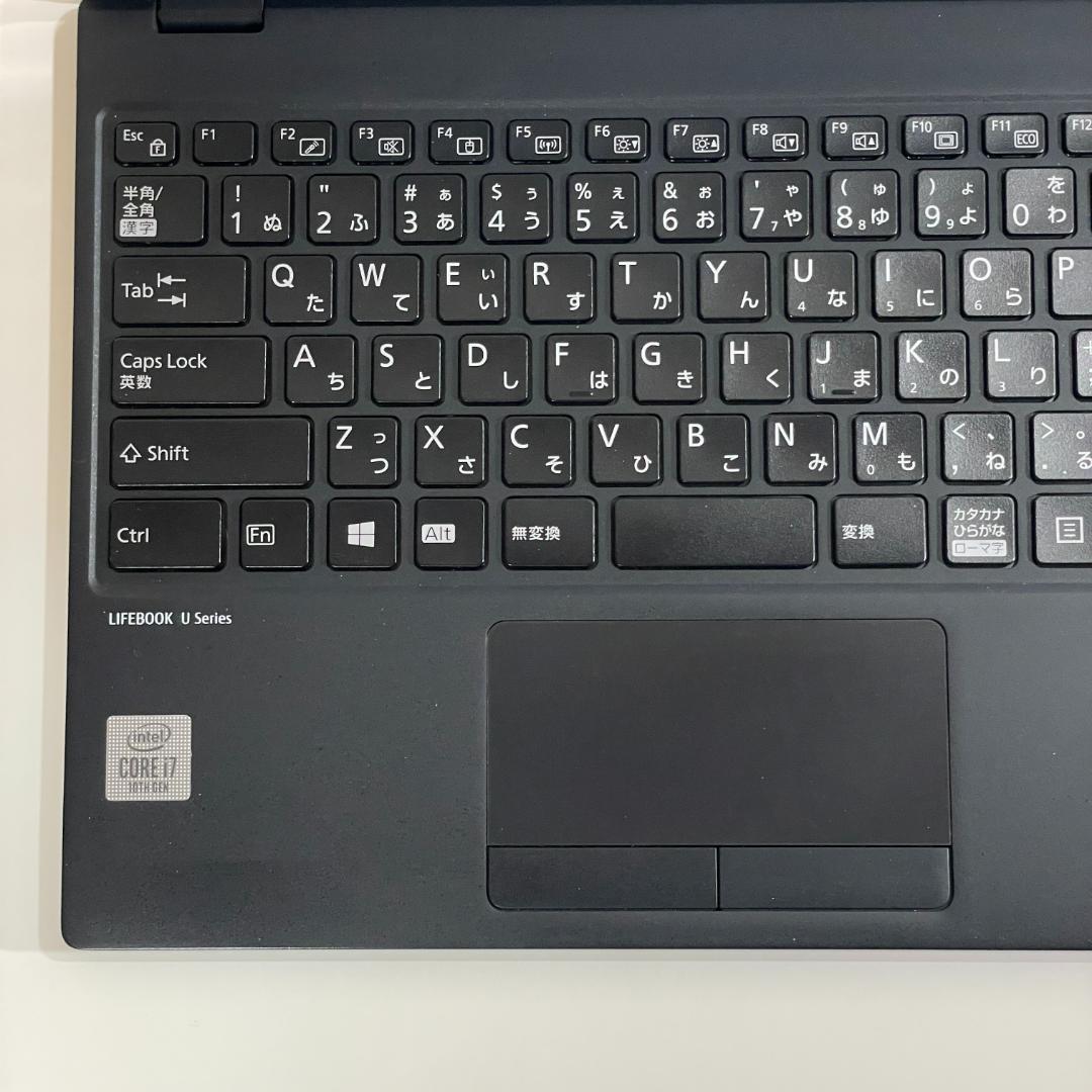 第10世代i7 富士通 U9310 ノートPC メモリ16GB SSD 薄型軽量