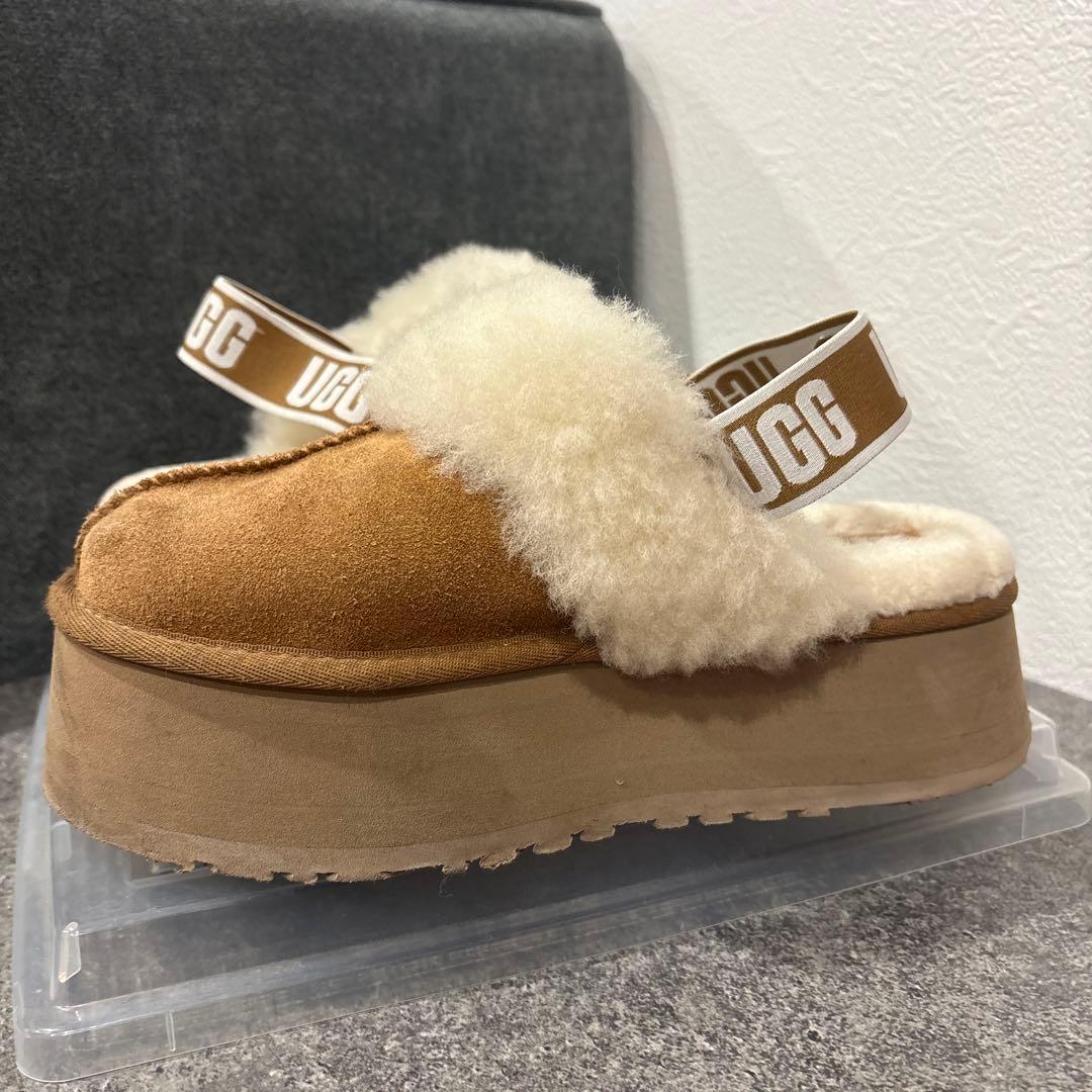UGG ムートン　スリッポン　厚底　ファンケット
