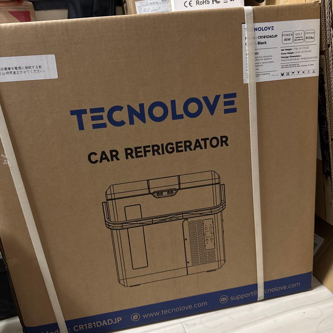 s*6様 【新品・底値】Tecnolove 車載冷蔵庫 容量18L 2WAY電源