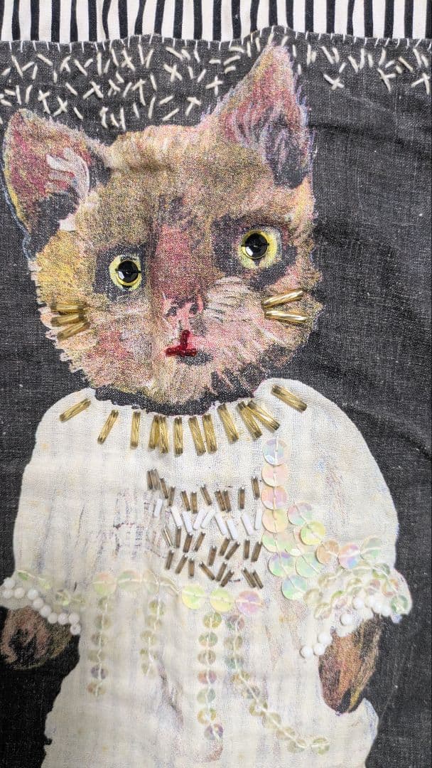 美品　ムチャチャ　ネコ　キャミソール　トップス　あちゃちゅむ