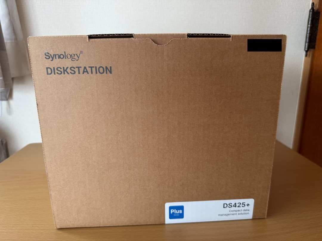 【新品未開封】Synology DS425+ 4ベイNAS 正規代理店品