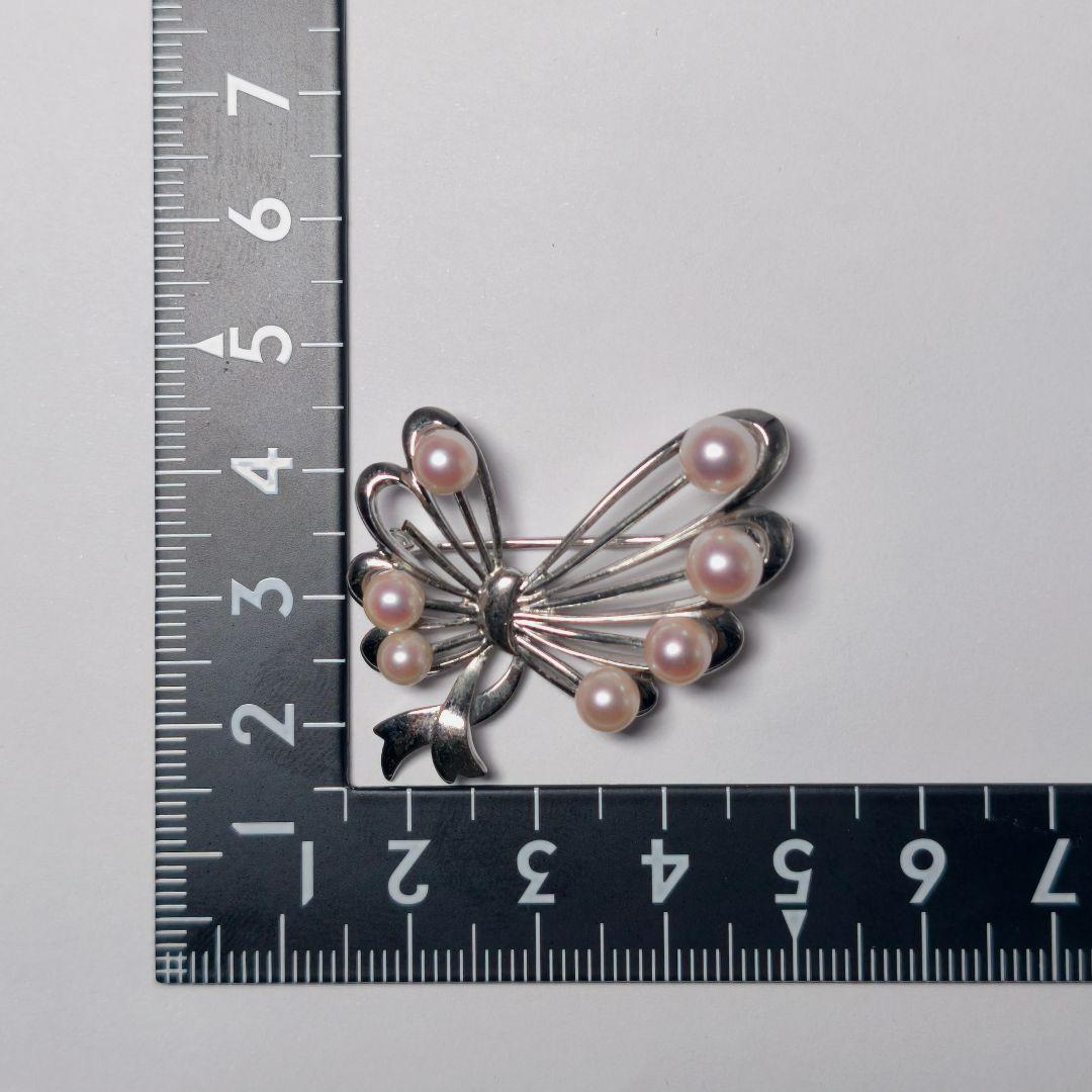 【最高級!!】ミキモト ブローチ パール フォーマル 7珠 皇室御用達