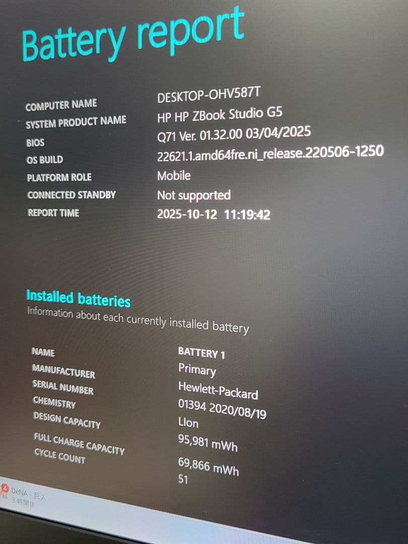 美品 Hp ZBook 15 G5 ノートPC i7-8750H/P1000