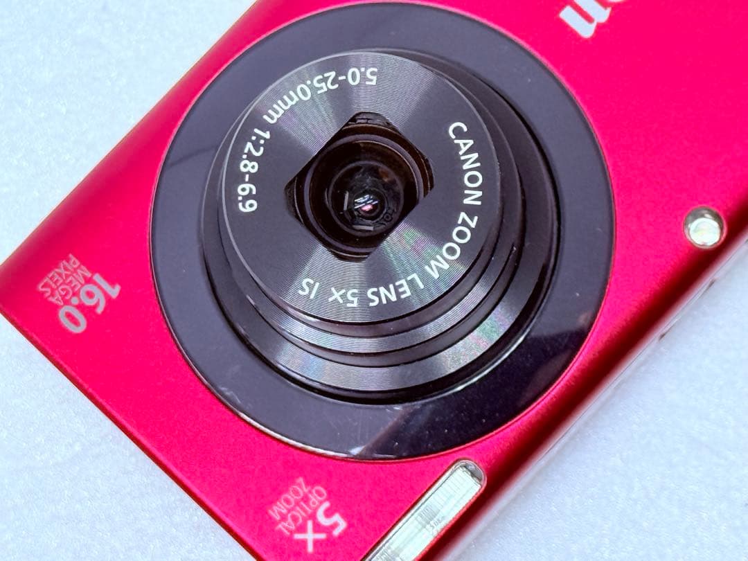 Canon PowerShot A3400 IS レッド 動作＆タッチ良好