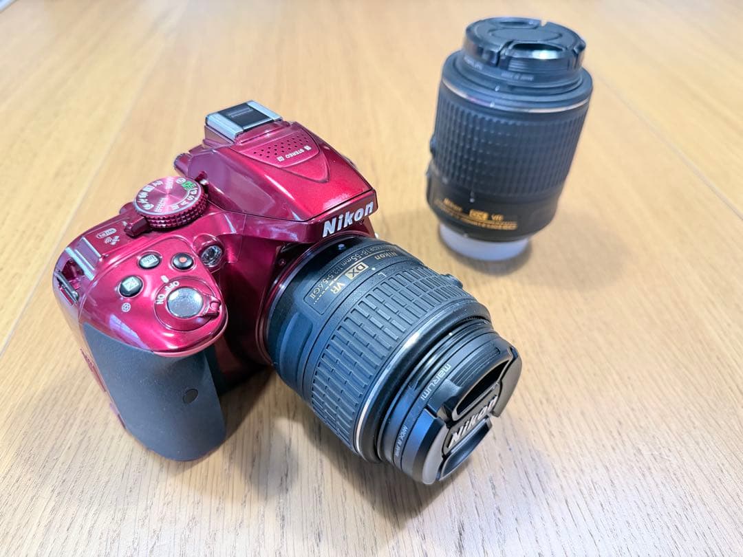 【希少色】Nikon D5300 デジタル一眼レフカメラ ダブルズームキット