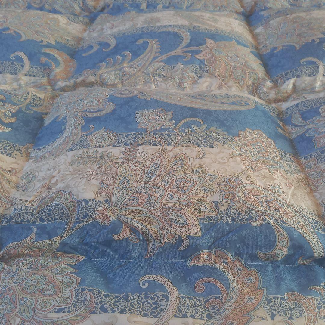 羽毛布団 増量 SDGS リフレッシュ羽毛 高密度生地 清潔 安心 日本製B⑲