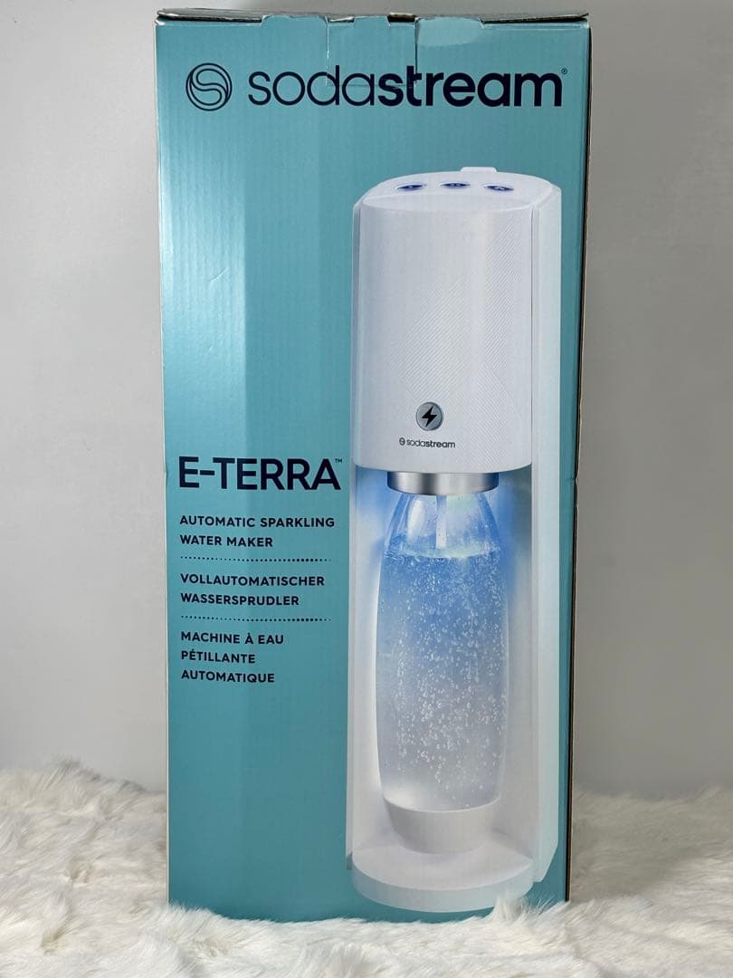 ソーダストリーム E-TERRA 電動 炭酸水メーカー 美品 付属品完備