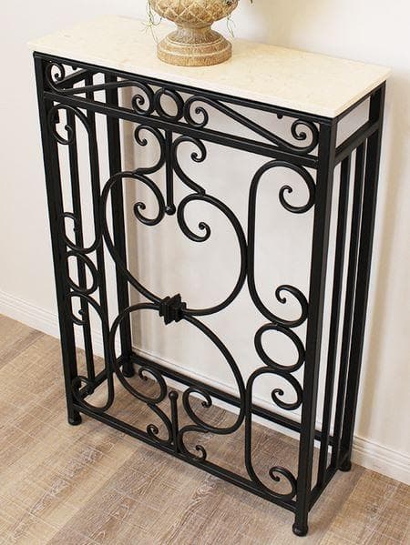 コンソール アイアン 大理石 コンパクト クラシック FM-285-S