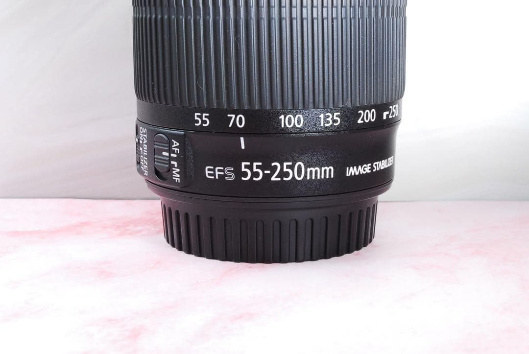 美品❤️Canon EF-S 55-250mm IS STM 高性能望遠レンズ