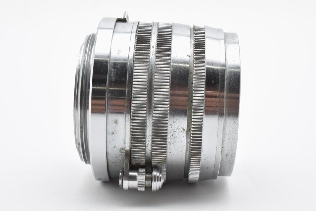 【純正メタルキャップ付属】 キャノン 50mm Ｆ1.8 ライカＬマウントレンズ