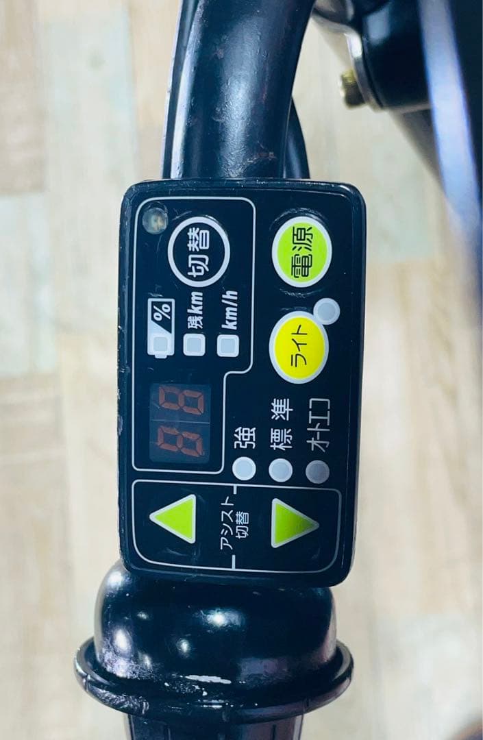 K2620 電動自転車ブリヂストン アンジェリーノ 子供乗せ 20インチ