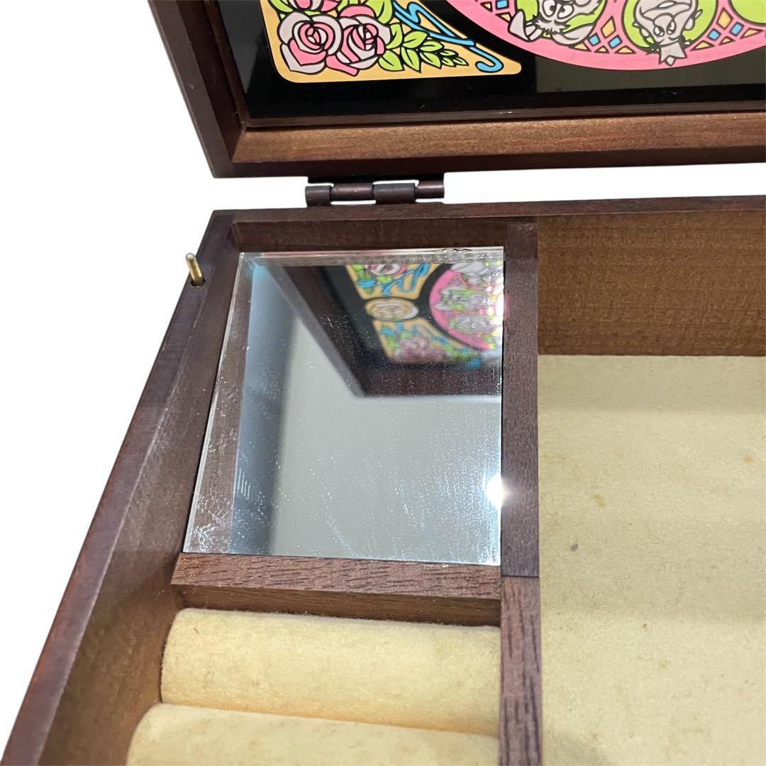 【希少品】アリス・イン・ワンダーランド ジュエリーボックス／オルゴール付き