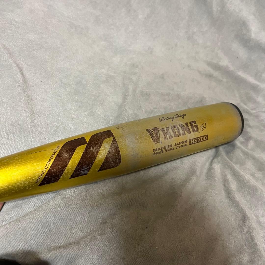 VKONG 02 HS700 硬式バット 84cm Mマーク　旧基準