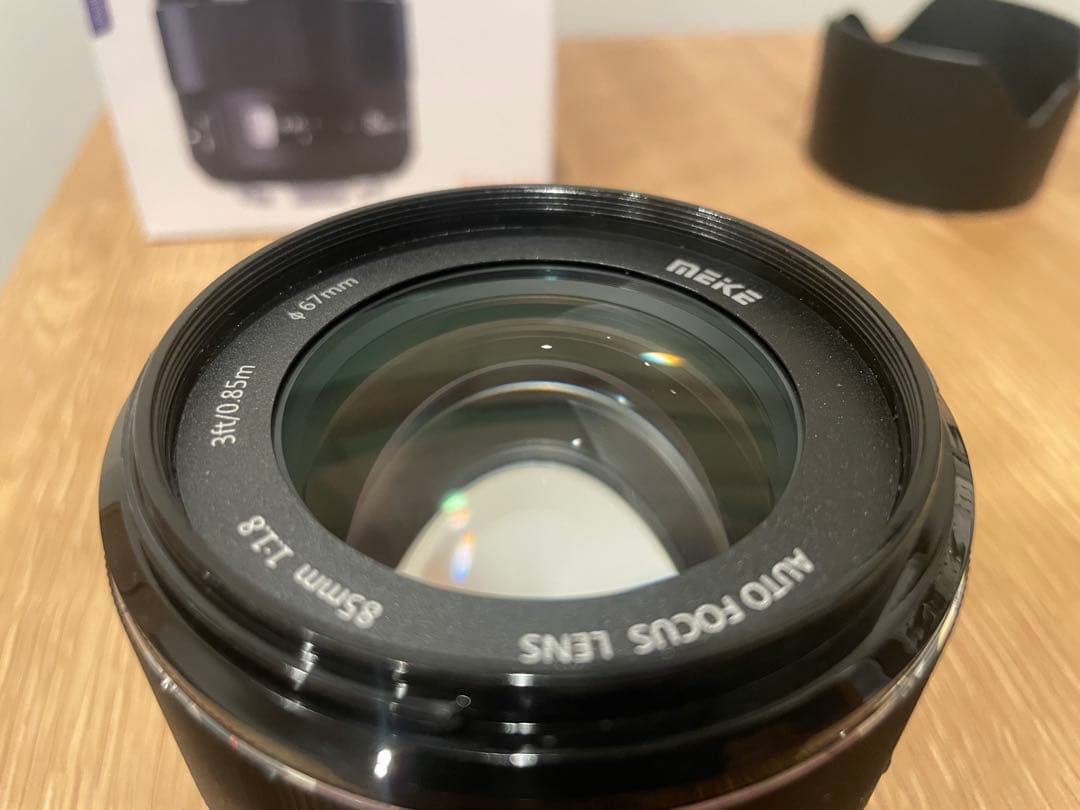 Meike MK 85mm F1.8 EFマウント AF対応
