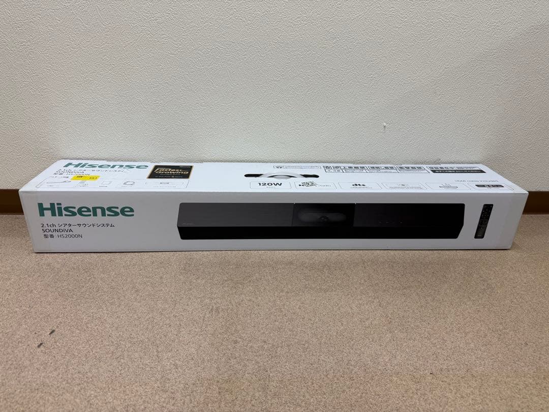 ハイセンス Hisense シアターサウンドシステム HS2000N 新品未開封
