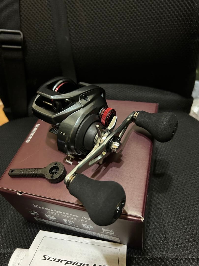 56スケさん専用Scorpion MD 301XGLH ベイトリール　左ハンドル