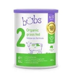 バブズBubsオーガニック 牛 粉ミルク2缶 ステップ2（6～12カ月）