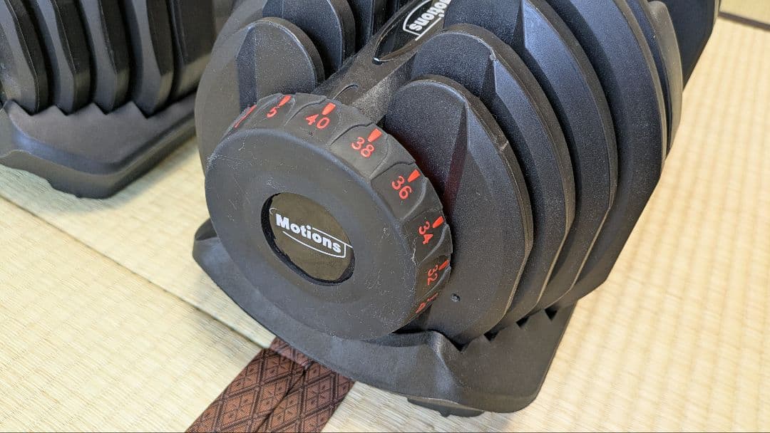 Motions 40キロ　調整可能ダンベル②