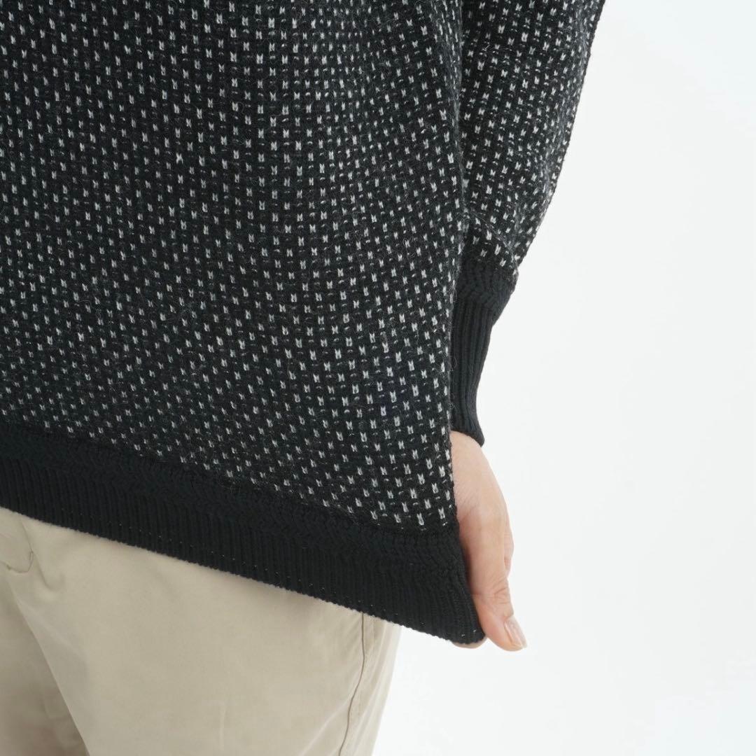 最終値下　24AW完売新作新品未使用タグ無:ブリーフィング セーター 黒M