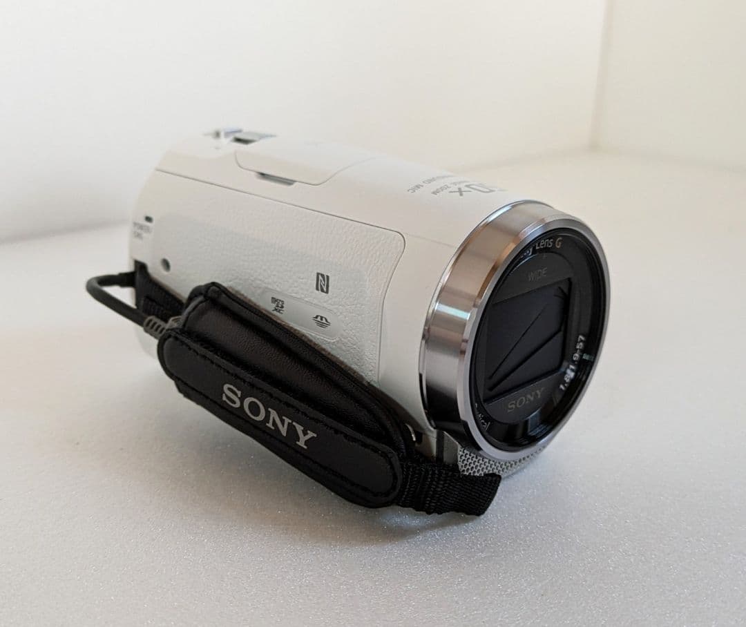 SONY HDR-CX680 ホワイト ビデオカメラ