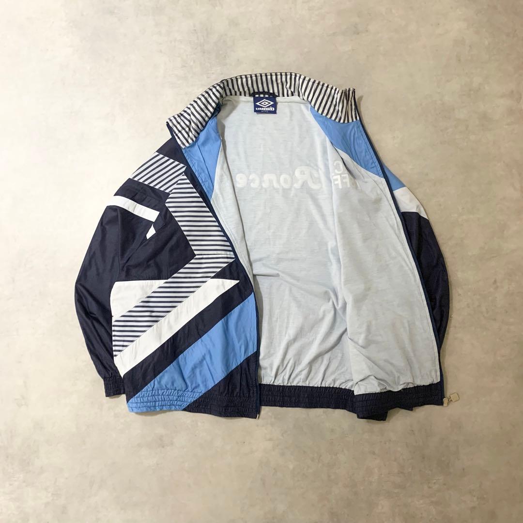 ヴィンテージアンブロ古着UMBROナイロンジャケットマルチカラーDB789