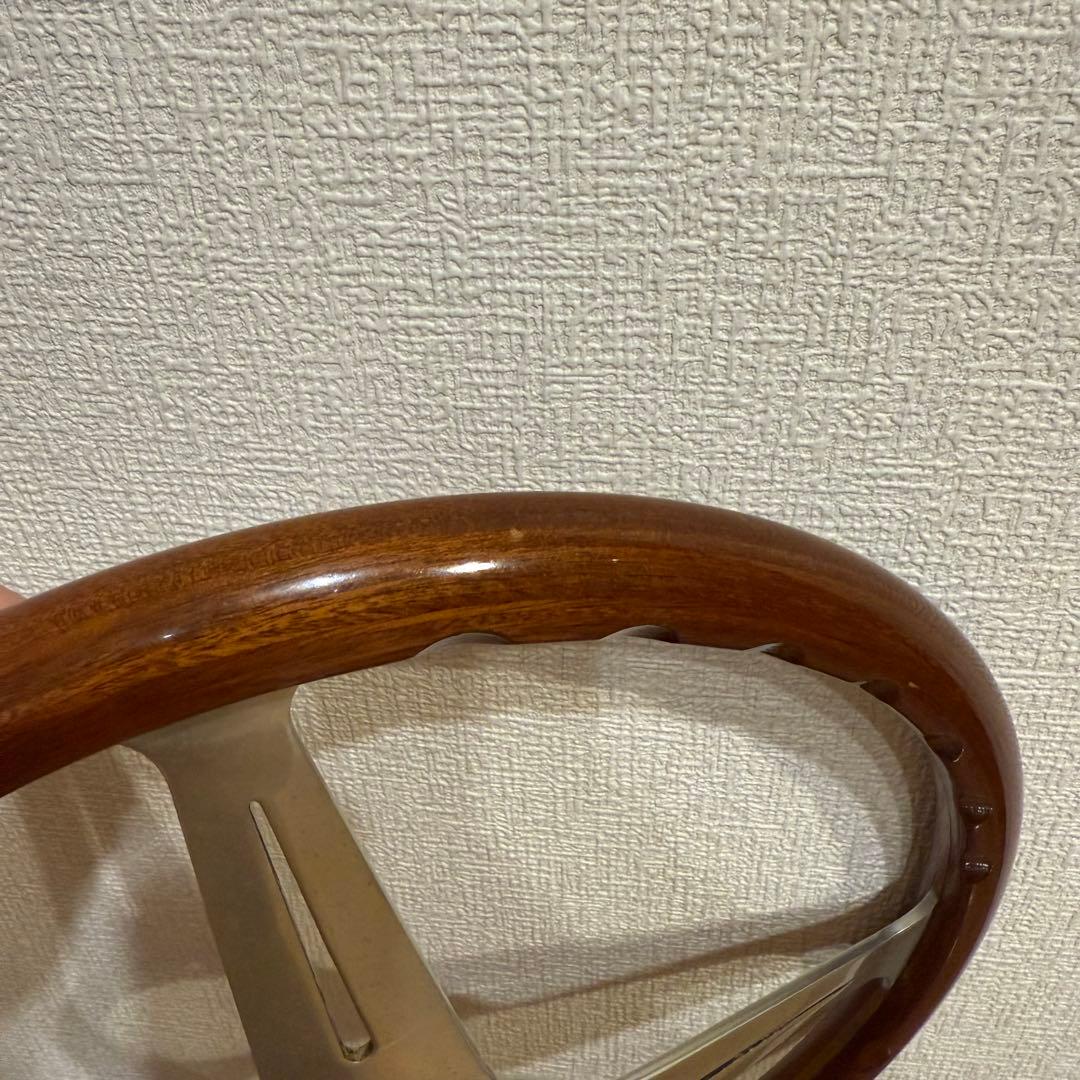 E. Nardi ウッドステアリング 3本スポーク
