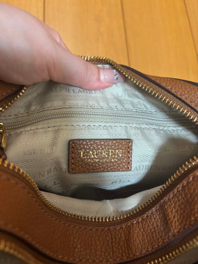 【Ralph Lauren】牛革　ショルダーバッグ