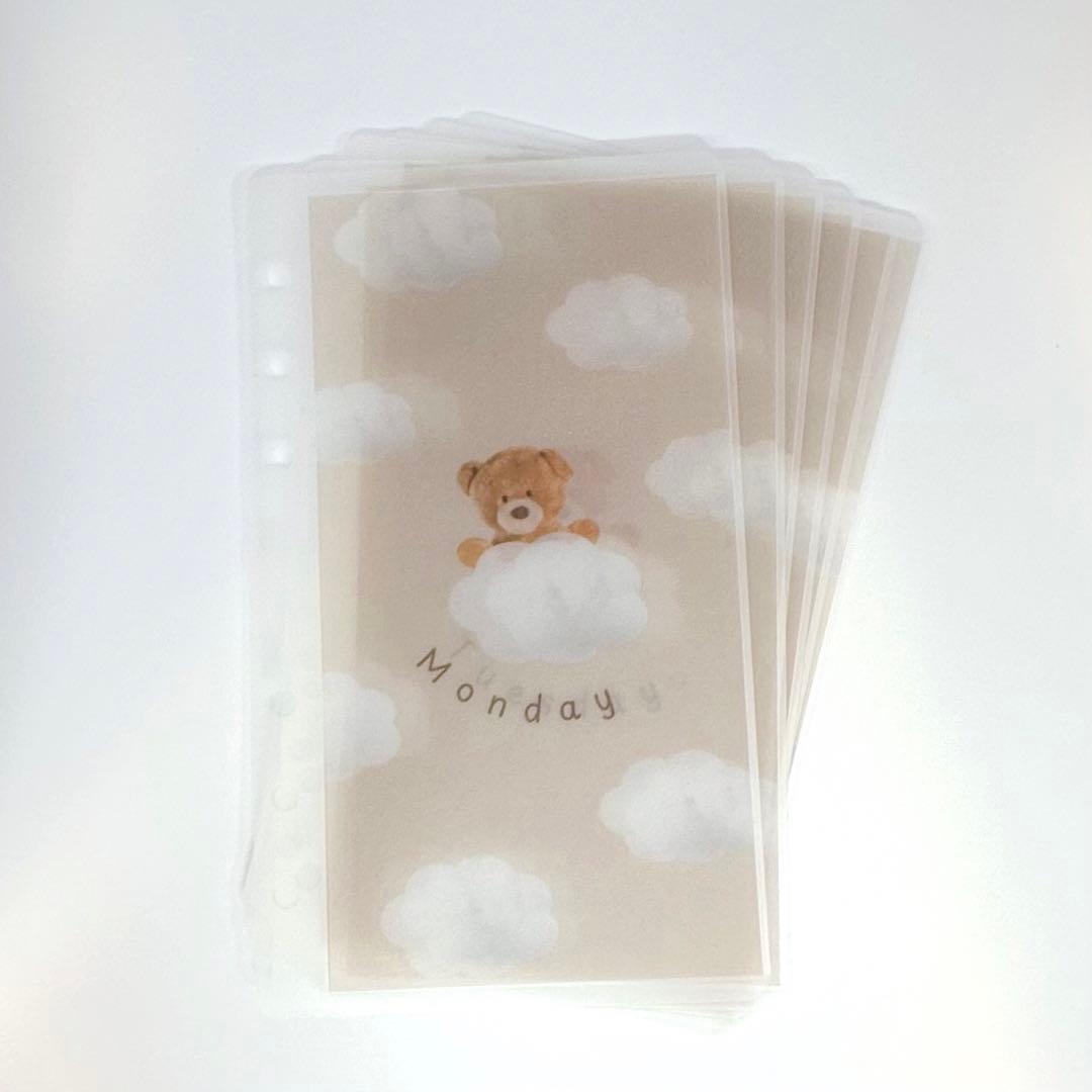 Geneliyさま お打合せ用 くまさんと雲☁️ リフィル saving 貯金