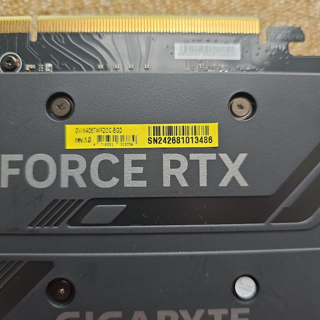 グラフィックボード・グラボ・ビデオカード GIGABYTE GEFORCE RTX 4060 ti 8GB