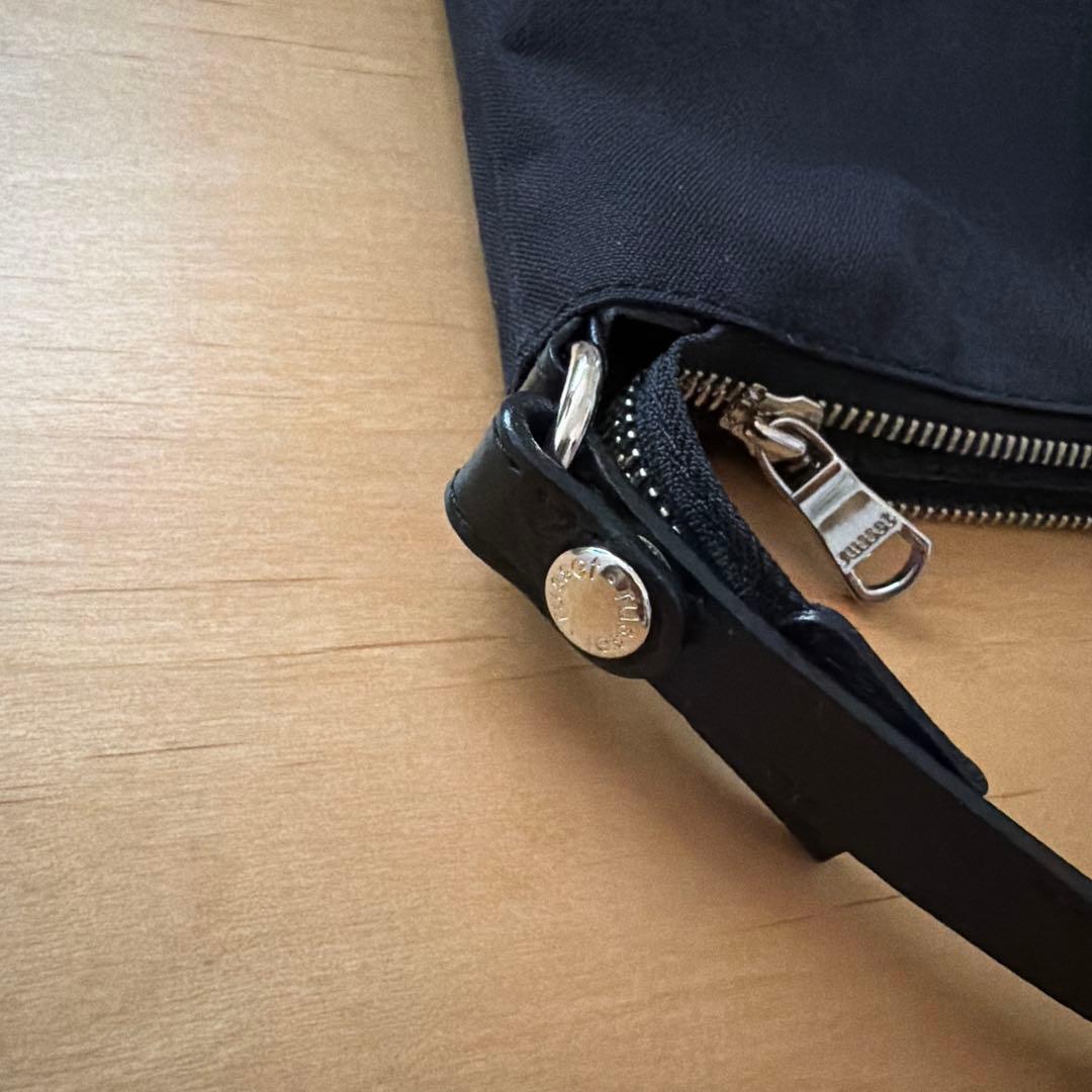 美品＊ラシット コーデュラナイロン2WAYシンプルショルダーバッグ