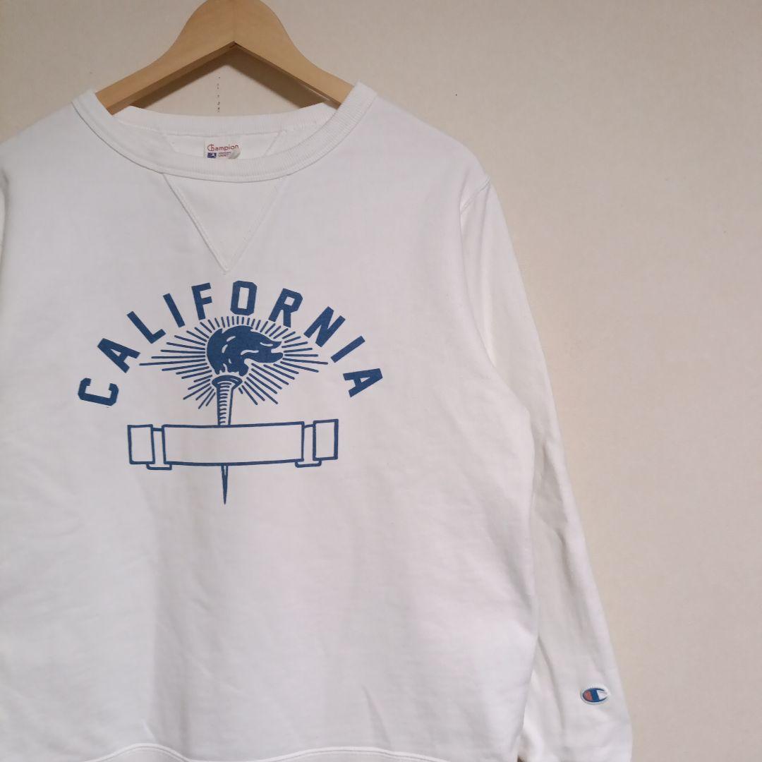 希少　チャンピオン　両V　長リブ　スウェット　ランタグ復刻