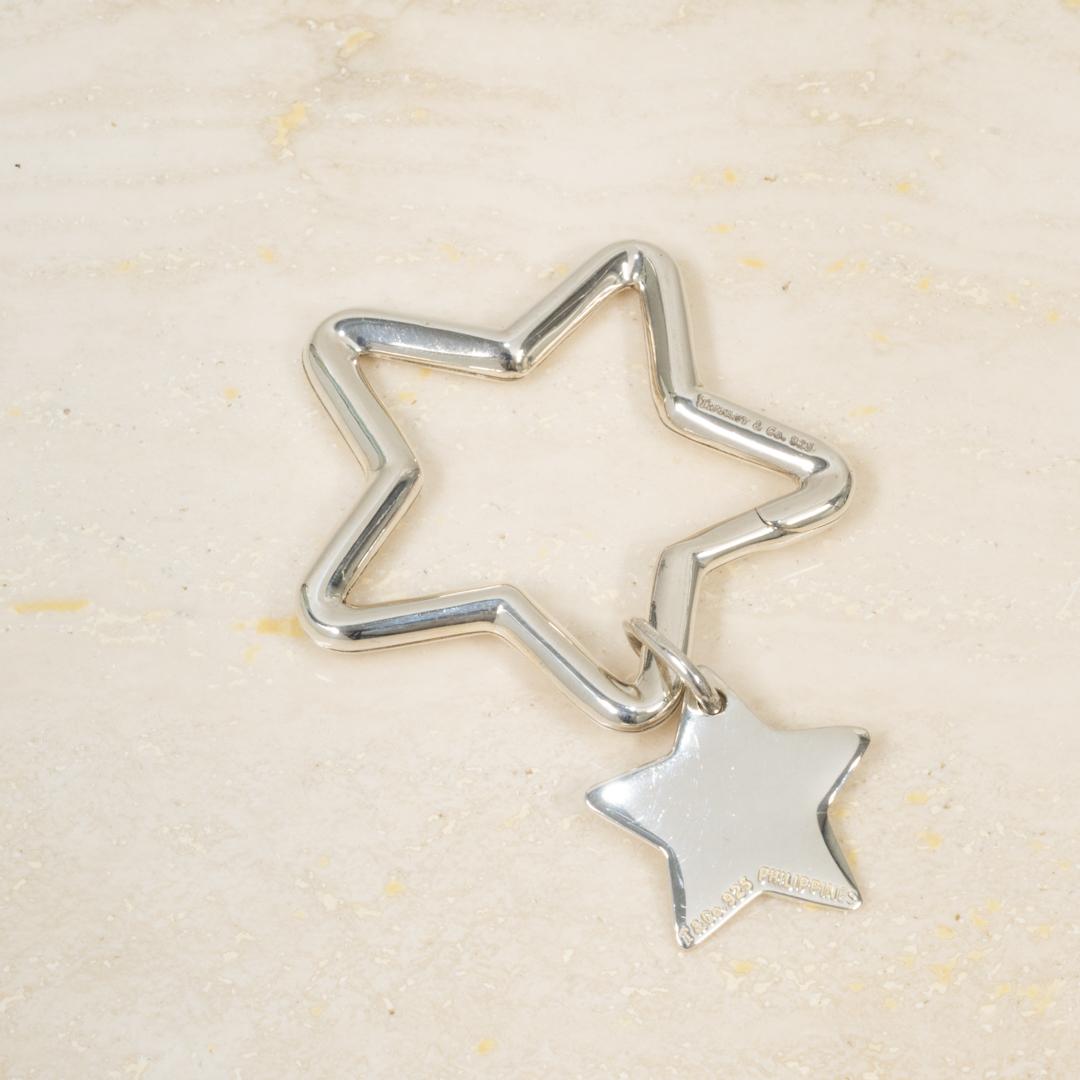TIFFANY&Co. スター キーホルダー キーリング　Ag925