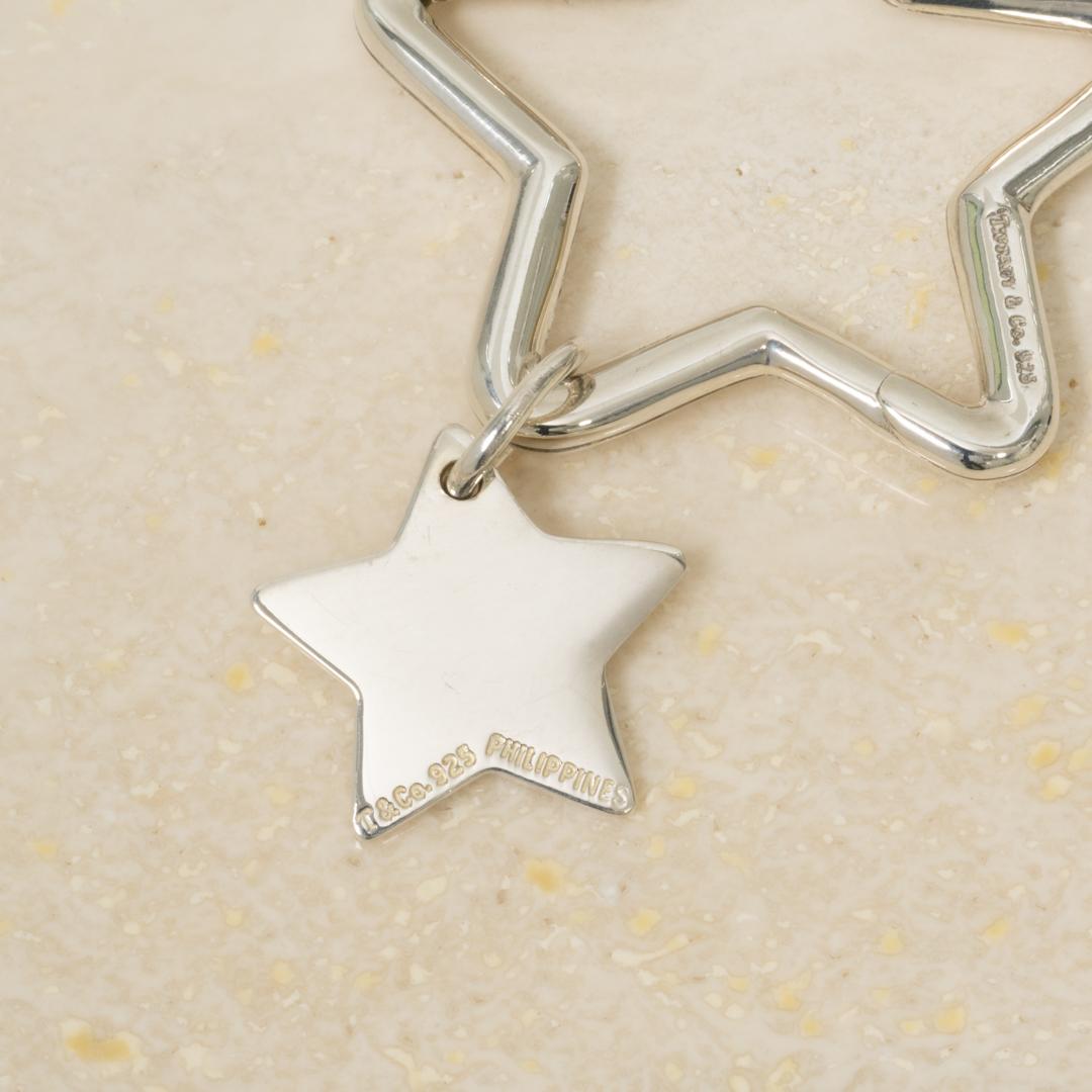 TIFFANY&Co. スター キーホルダー キーリング　Ag925