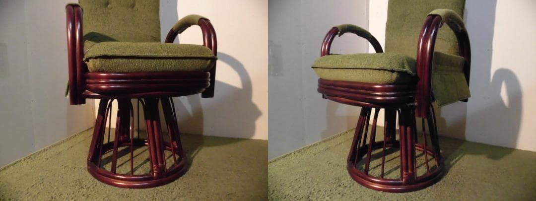 【全国一律送料無料】高級ギア式リクライニング回転座椅子【スーパーハイタイプ】