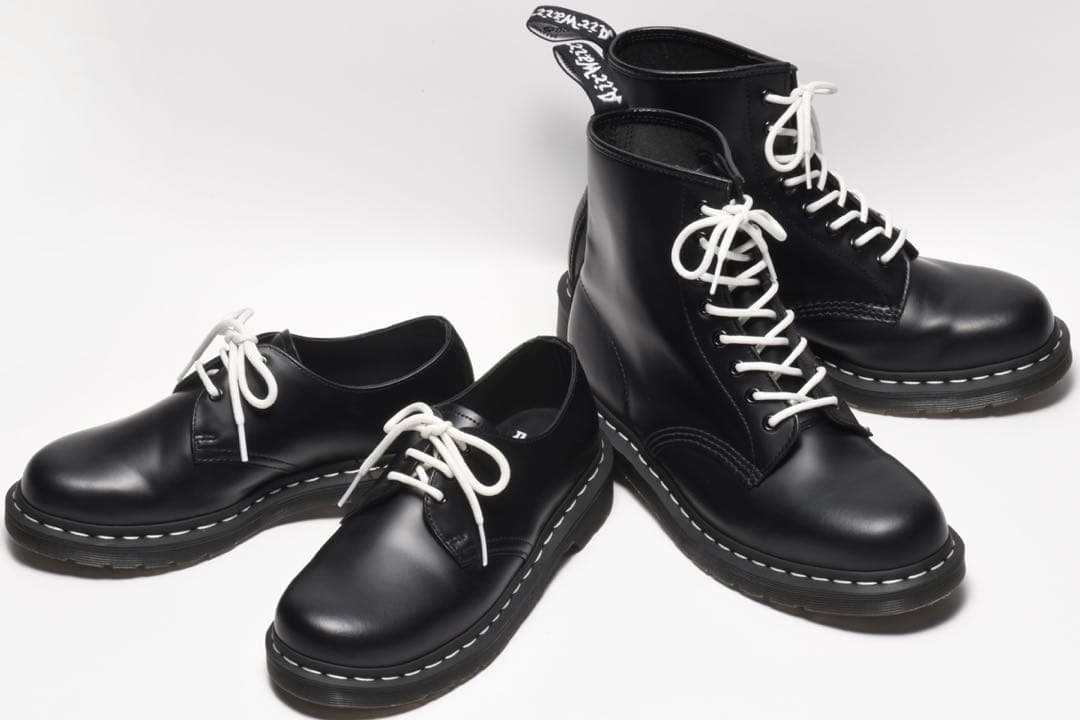 ３万超　Dr.Martens ドクターマーチン 8ホールブーツ ホワイトステッチ